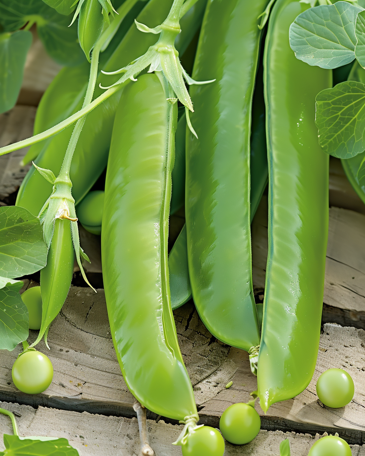 Sugar Snap Peas Seeds Pisum Sativum Early Harvest Large Pods