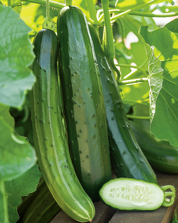 Cucumber Laureen F1 Seeds Cucumis Sativus Productive Variety