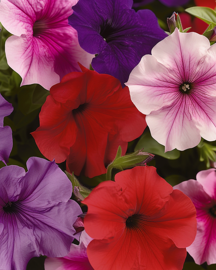 Petunia Cascade F1 Seeds Petunia Grandiflora F1 Cascade Mixed