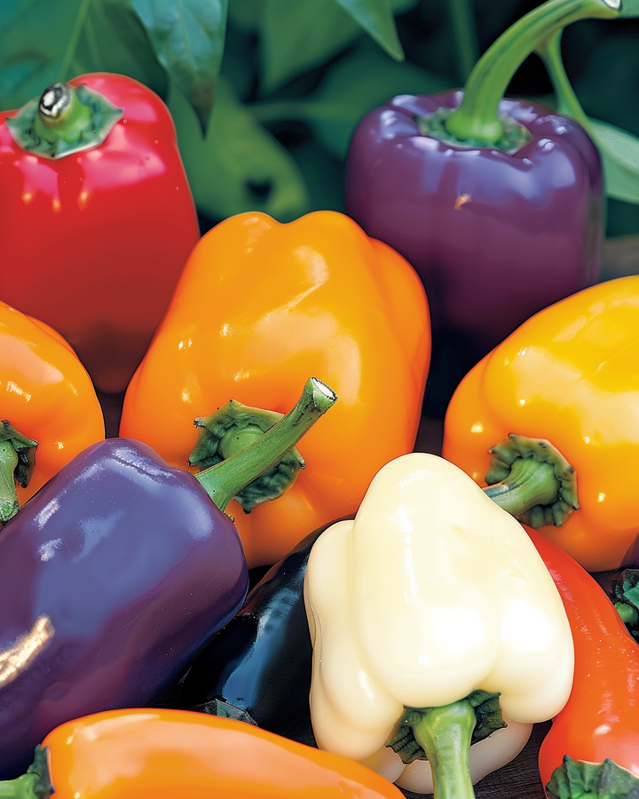 Sweet Pepper Seeds Mix Five Colour Paprika Varieties