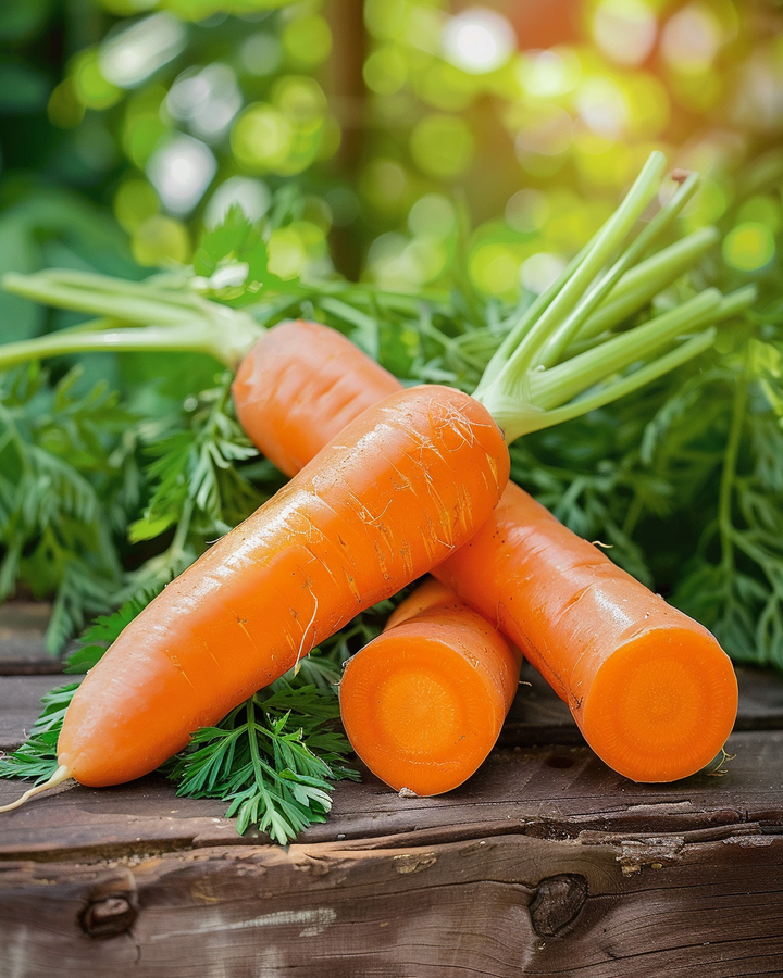Organic Carrot Seeds Nantes 2 Daucus Carota Summer Variety