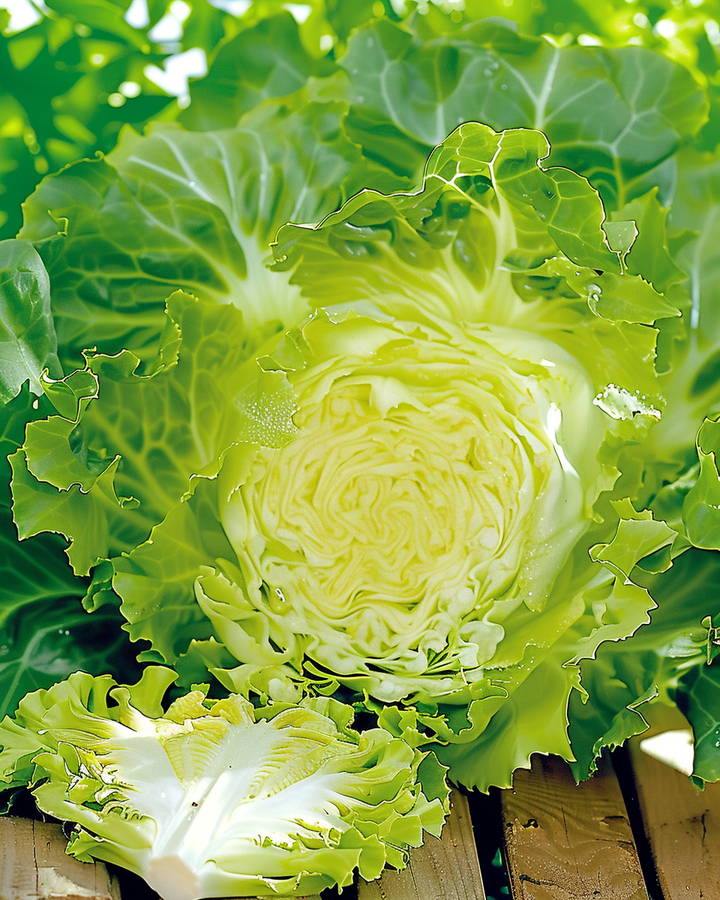 Curly Endive Seeds Cichorium Endivia De Meaux Autumn Vegetable
