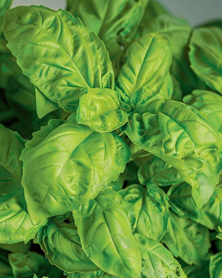 Lettuce Leaf Basil Seeds Ocimum Basilicum L. Large Fragrant Leaves