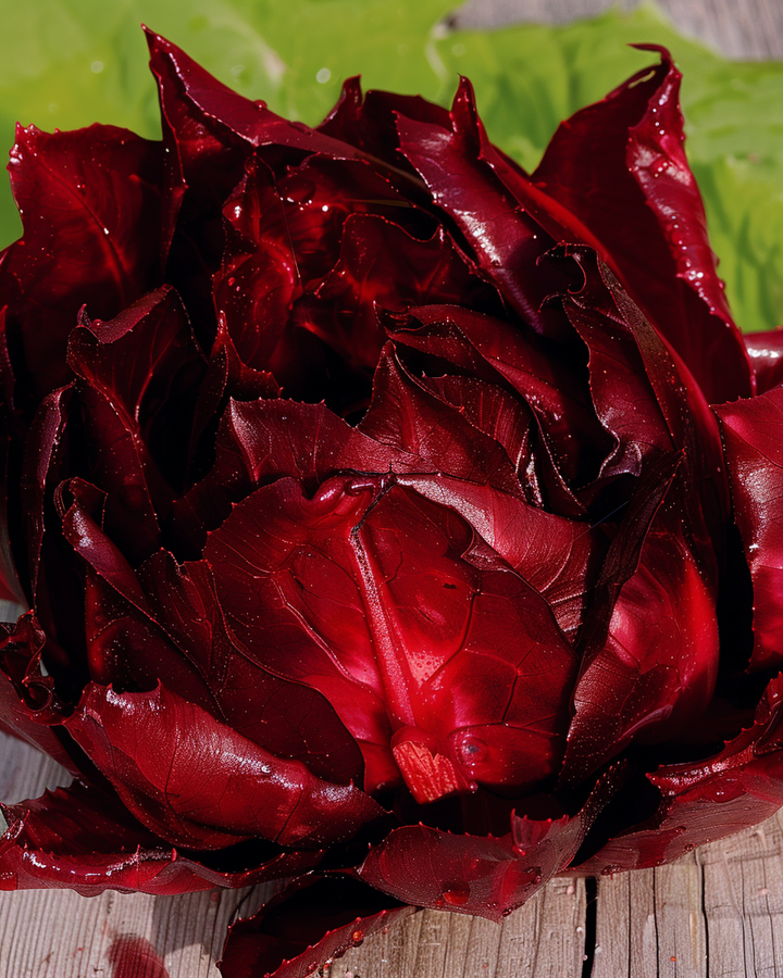 Red Chicory Seeds Cichorium Intybus L Crisp Early Variety