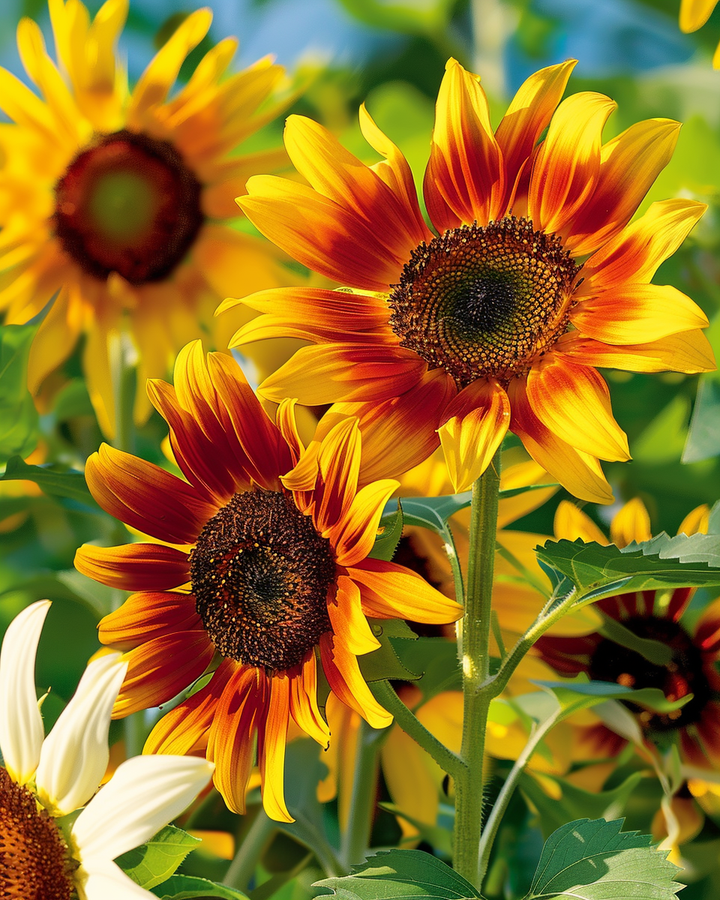 Sunflower Seeds Helianthus Debilis Esther Vibrant Autumn Colors