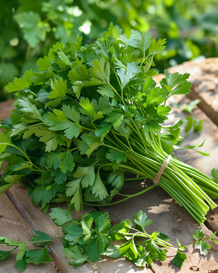 Organic Parsley Seeds Petroselinum Crispum Gigante D’Italia Variety