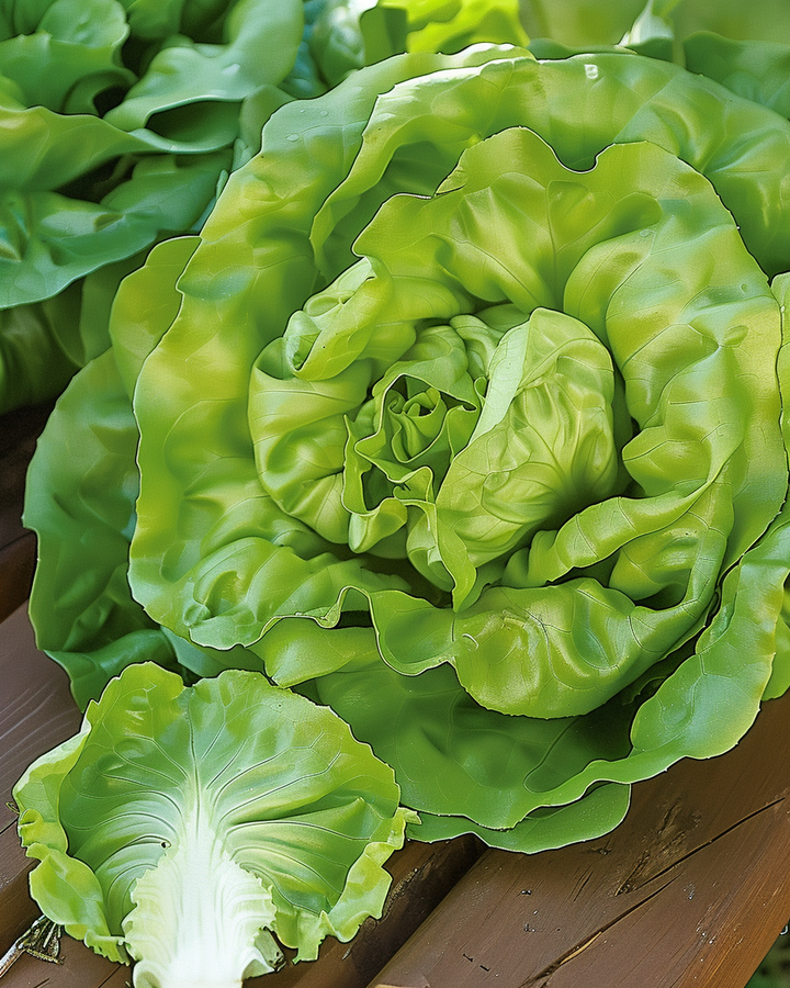 Butterhead Lettuce Seeds Lactuca Sativa Very Slow Bolt Variety