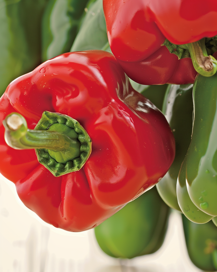 Organic Bell Pepper Seeds Capsicum Annuum California Wonder Variety