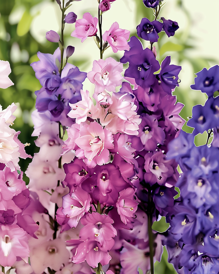 Organic Delphinium Seeds Delphinium Consolida Larkspur Imperial