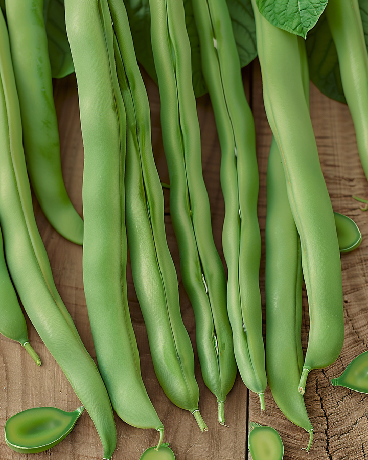 Pole Beans Seeds Phaseolus Vulgaris Prelude Early Tender Pods
