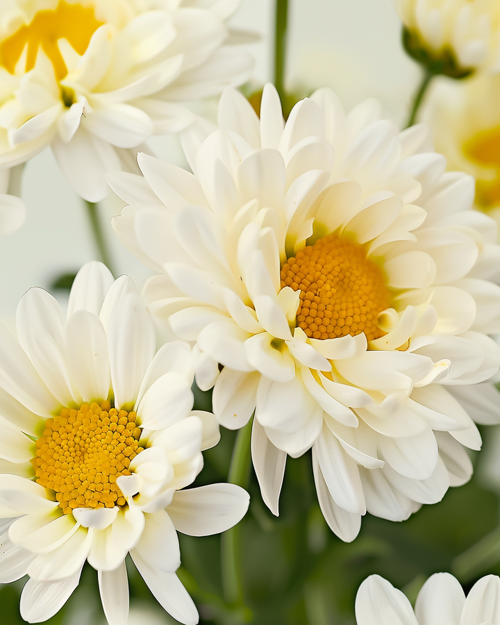 Organic Chrysanthemum Leucanthemum Margriet May Queen Seeds