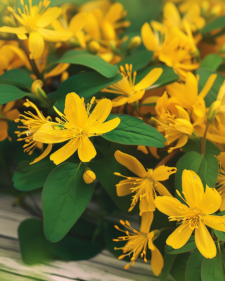 St. Johns Wort Seeds Hypericum Perforatum Yellow Flowering Perennial Herb