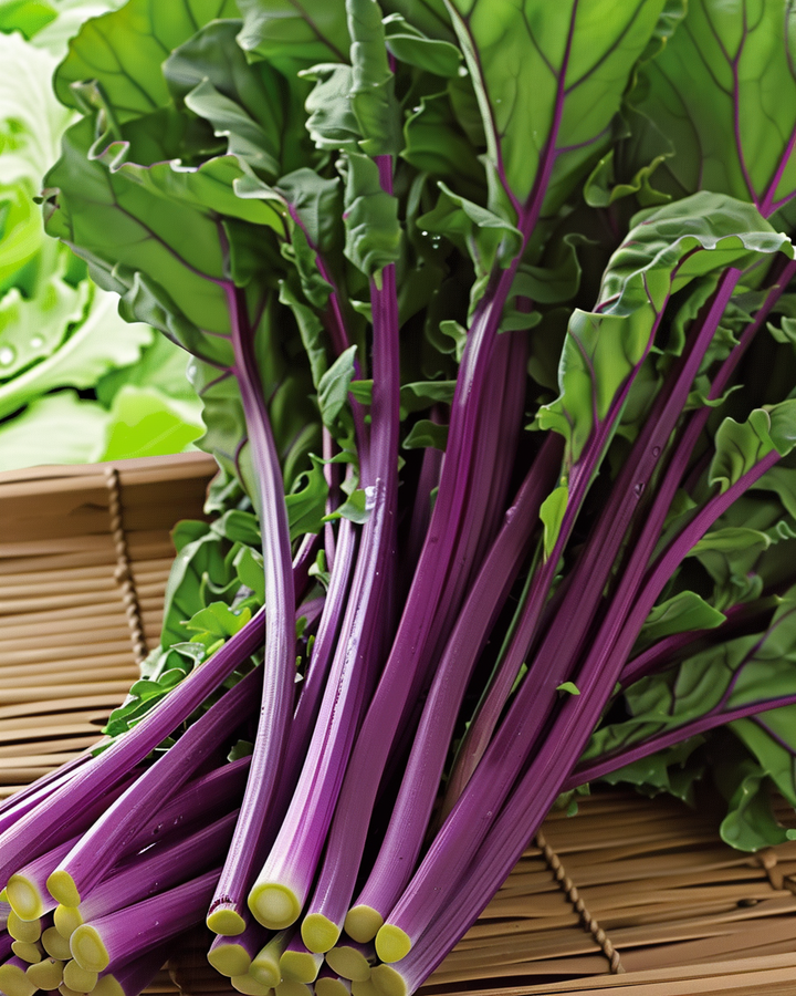 Hon Tsai Tai Choy Sum Seeds Brassica Rapa Purple Stems Vegetable