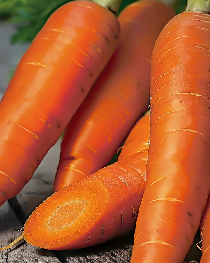 Carrot Chantenay Seeds Daucus Carota L. Fresh Orange Variety