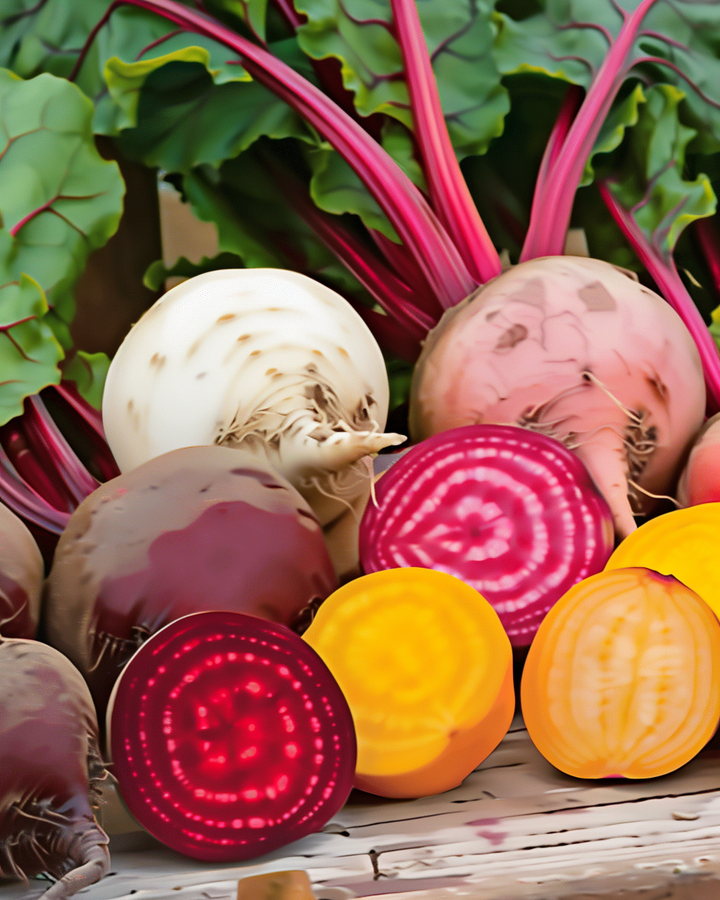 Beets Hula Hoop Seeds Beta Vulgaris 4 Color Mix Vegetable