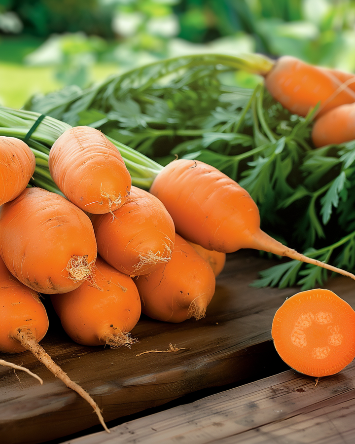 Summer Carrot Paris Market Seeds Daucus Carota Round Juicy Sweet