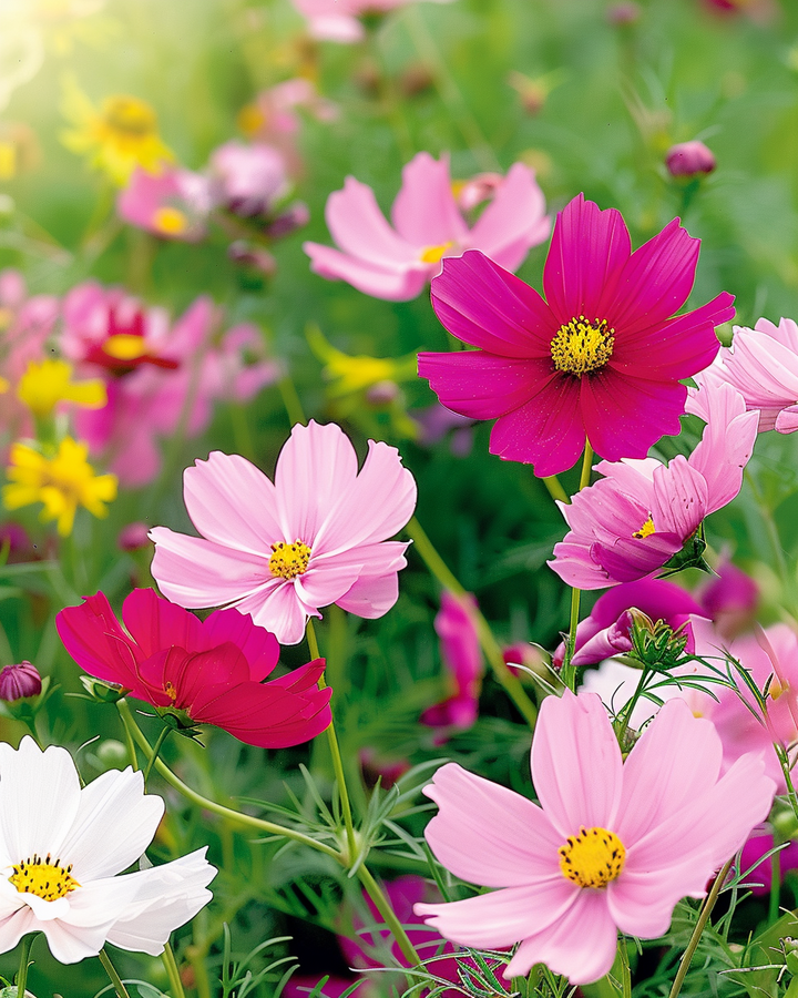 Cosmos Dwarf Sensation Seeds Cosmos Bipinnatus Annual Flower Seeds