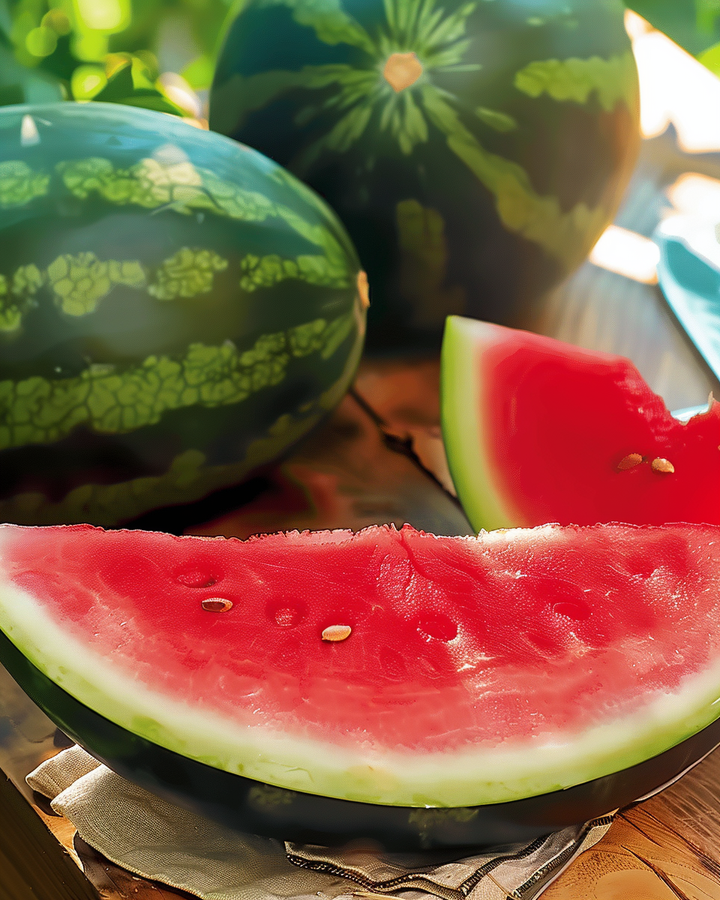 Watermelon Sugar Baby Seeds Citrullus Lanatus Round Red Fruit