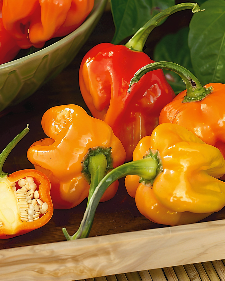 Habanero Pepper Seeds Capsicum Chinense Very Hot Mix