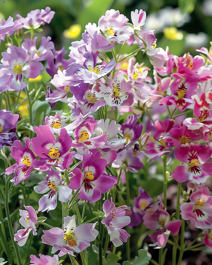 Schizanthus Seeds Schizanthus Wisetonensis Angel Wings Annual Flowers