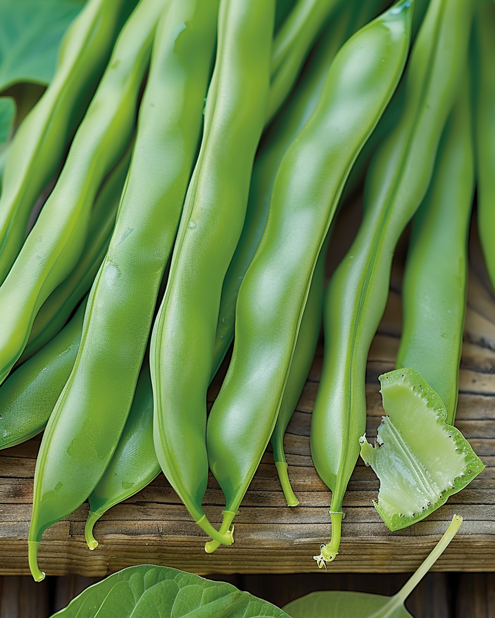 Pole Snap Beans Seeds Raadsheer Phaseolus Vulgaris 100 Grams