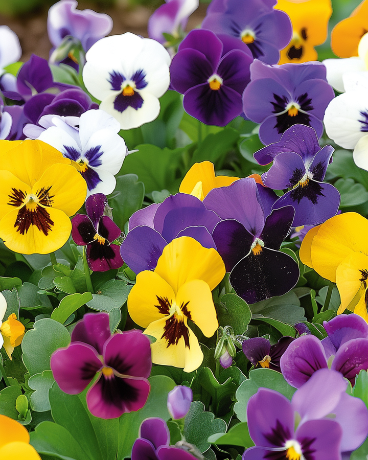 Swiss Giants Viola Seeds Viola Wittrockiana Large-flowered Mix