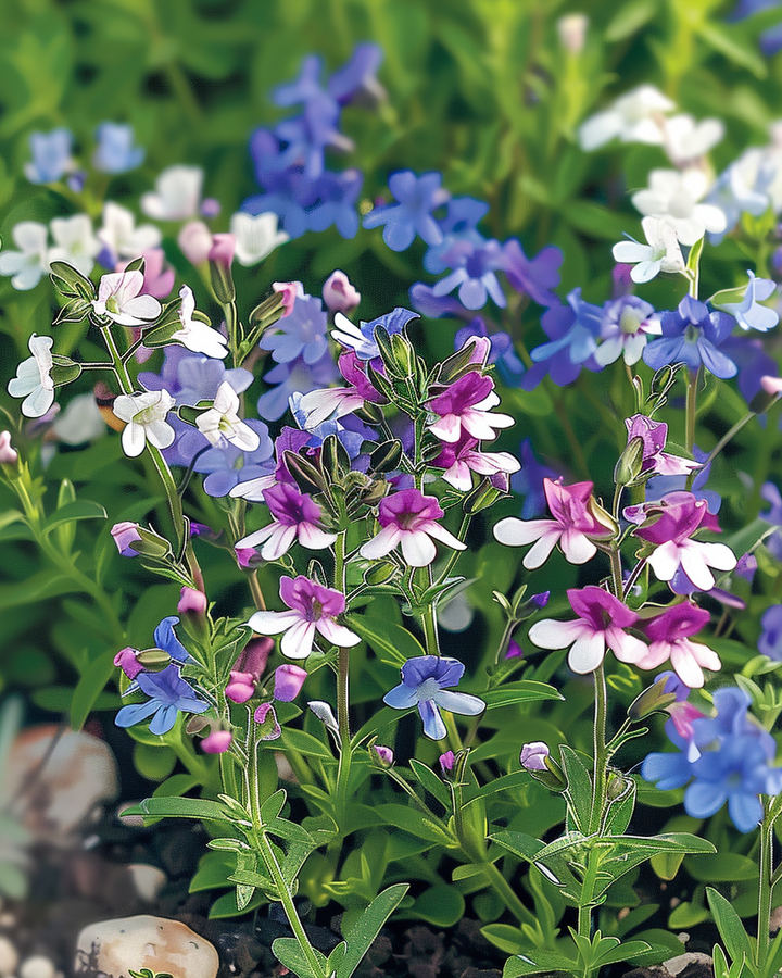 Lobelia String Of Pearls Lobelia Erinus Flower Seeds Mixed