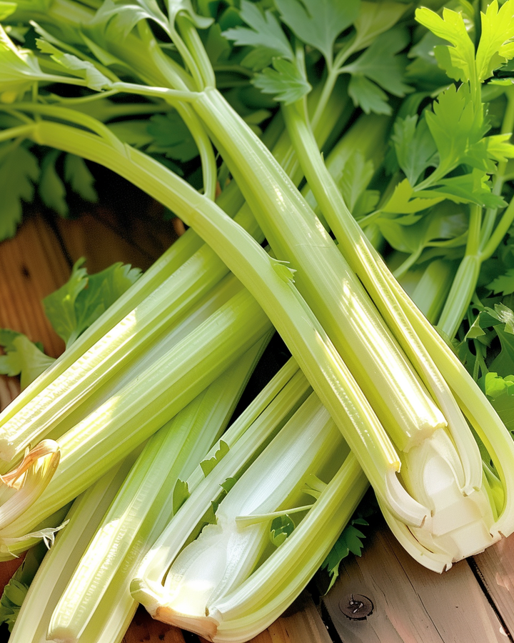 Golden Yellow Self-Bleaching Celery Seeds Apium Graveolens