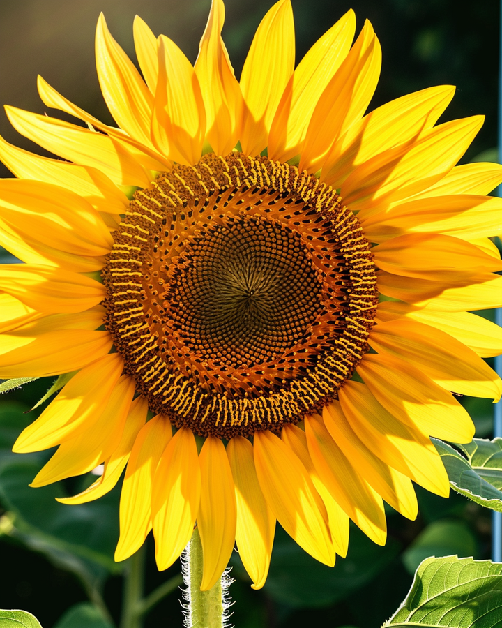 Henri Wilde Sunflower Seeds Helianthus Annuus Giant Flowers