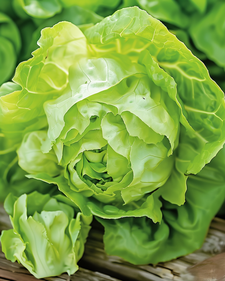 Butterhead Lettuce Seeds Lactuca Sativa Meikoningin Variety