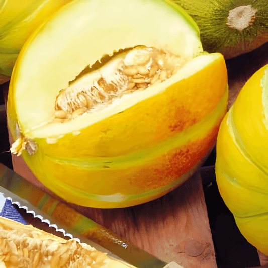 Melon Seeds Cucumis Melo Ogen Juicy Green Flesh Variety