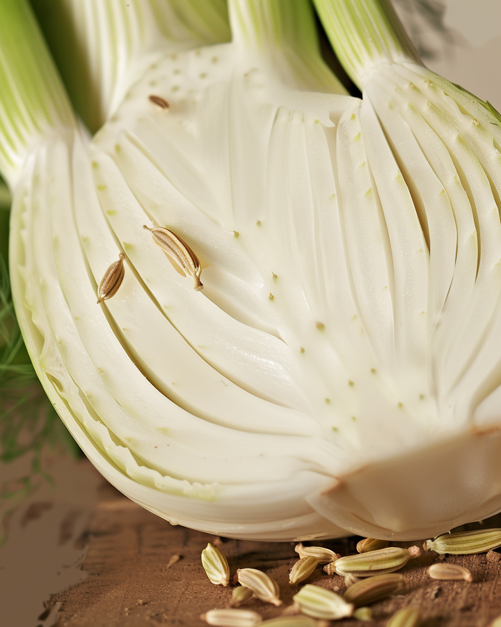 Organic Fennel Seeds Foeniculum Vulgare Doux De Florence