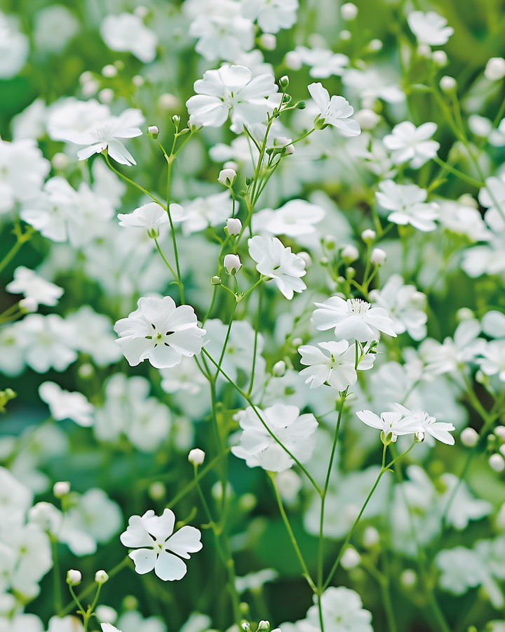 Baby's Breath Seeds Gypsophila Elegans White Flowers Annual