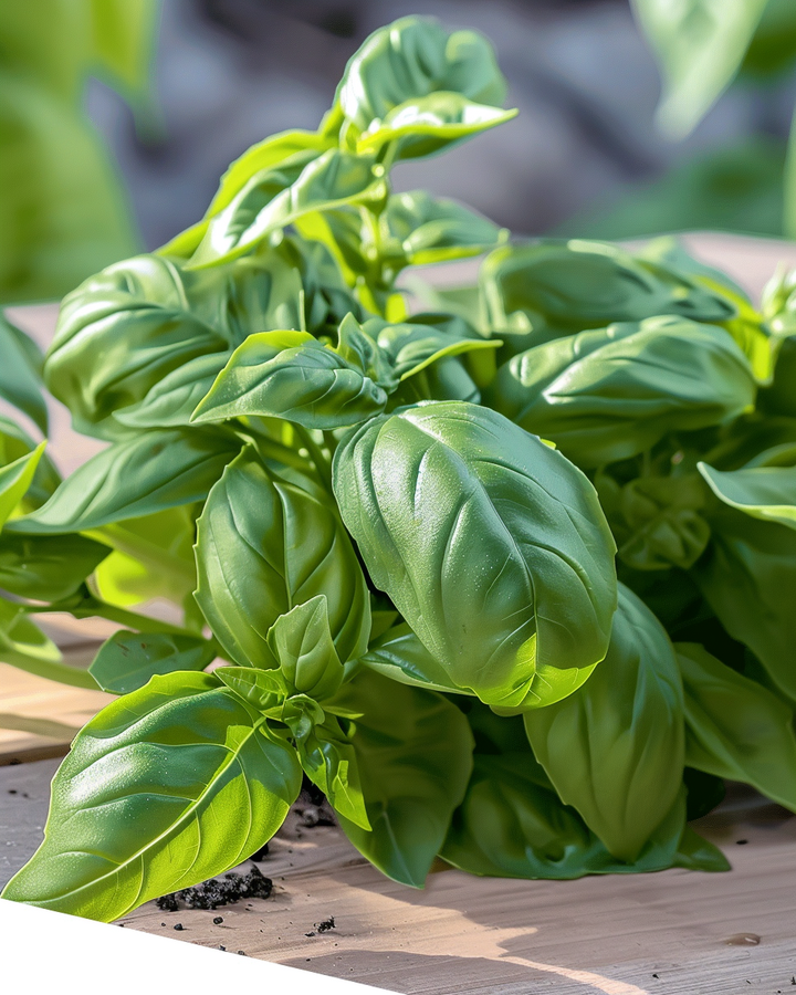 Italian Classic Basil Seeds Ocimum Basilicum Herb Variety