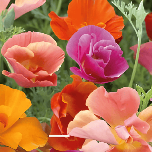 Forget-me-not Seeds Thai Silk Double Flowers Eschscholzia Californica