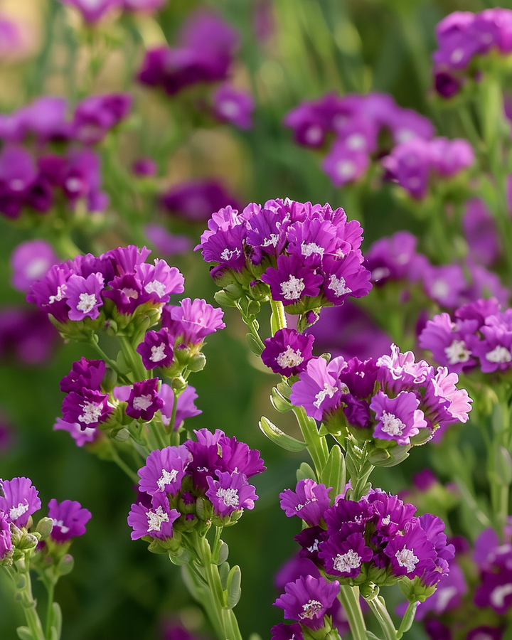 Purple Attraction Limonium Sinuatum Flower Seeds Drought Resistant