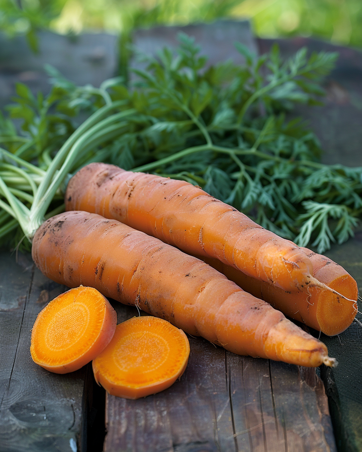 Winter Carrot Seeds Flakkese 2 Daucus Carota Large Orange Variety