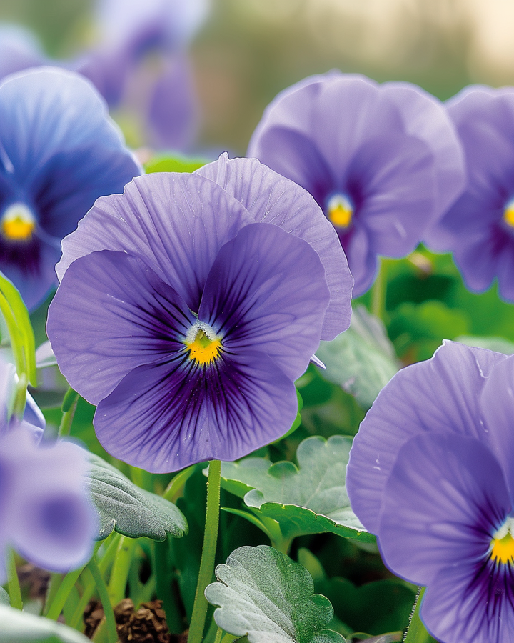 Giant Viola Seeds Viola Wittrockiana Swiss Giants Celestial Flowers