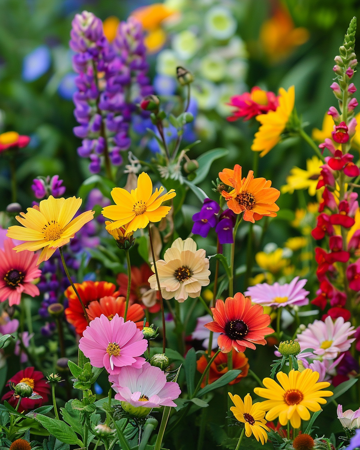 Flower Mix For Birds Seeds Special Seed Producing Mix