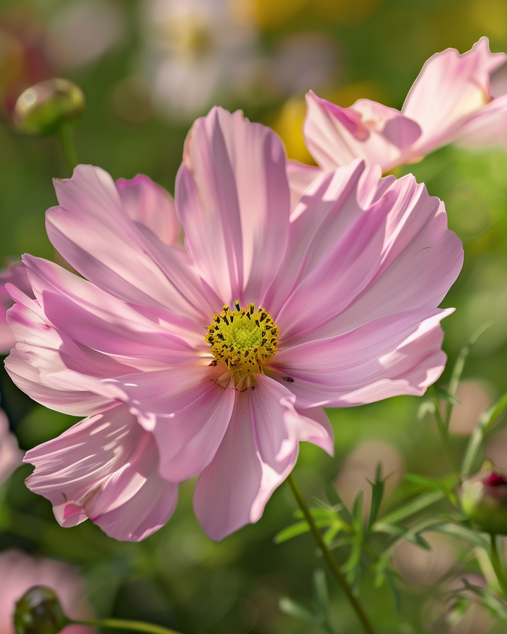 Cosmos Apricotta Seeds Cosmos Bipinnatus Soft Pink Flowers