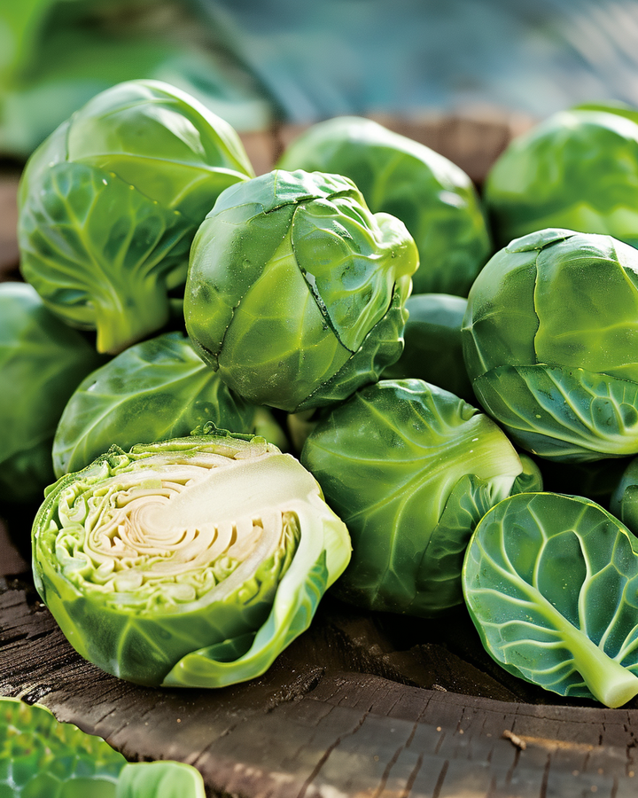 Brussels Sprouts Seeds Crispus F1 Brassica Oleracea Variety