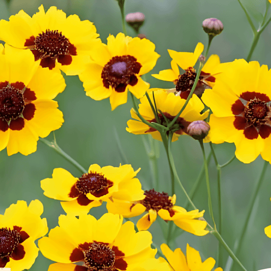 Coreopsis Tinctoria Girls Eyes Half-high Mixed Flower Seeds
