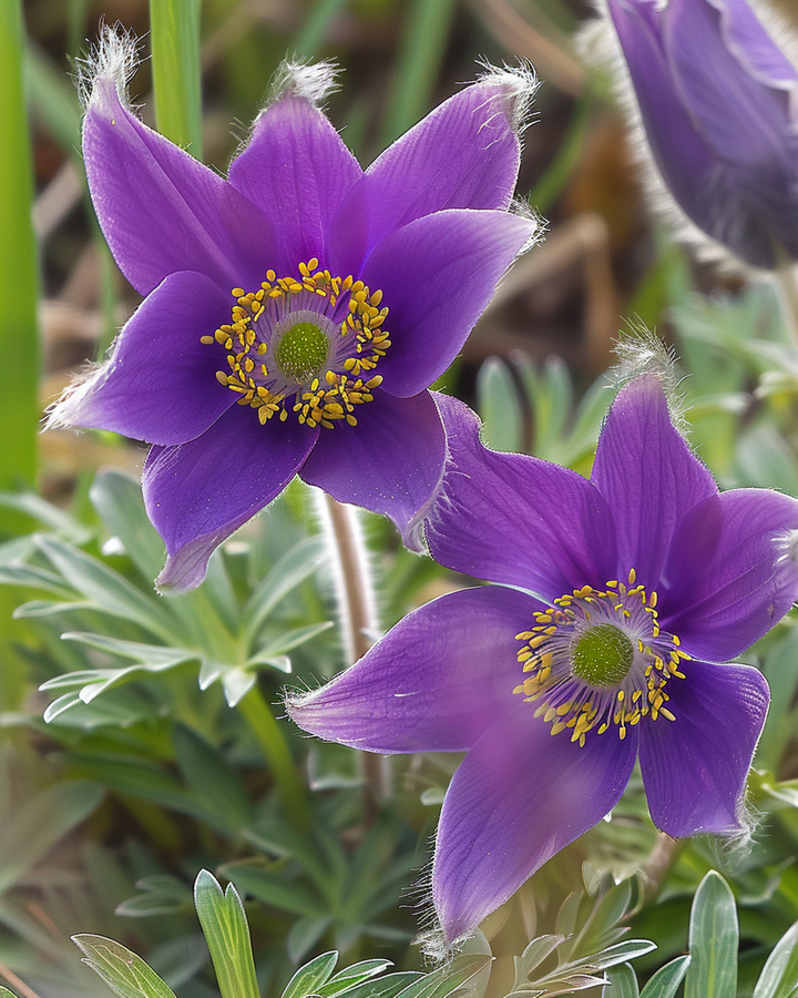 Pasque Flower Seeds Pulsatilla Vulgaris Early Blooming Perennial
