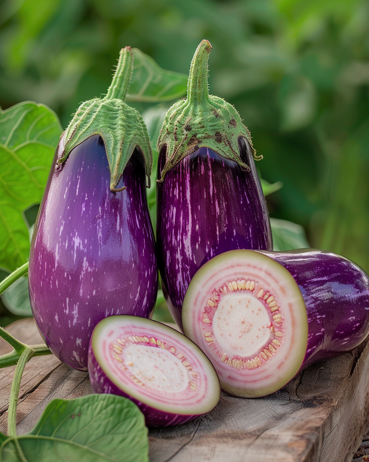 Aubergine Seeds Solanum Melongena L. Prosperosa Variety