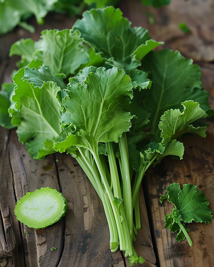 Turnip Greens Seeds Brassica Rapa Tender Namenia Variety