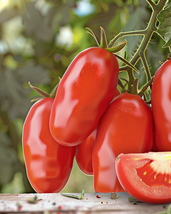 Roma Tomato Seeds Super Roma VF Solanum Lycopersicum Fruits