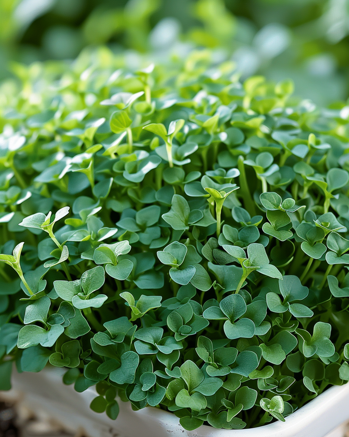 Garden Cress Seeds Large Leaved Lepidium Sativum Herb Variety