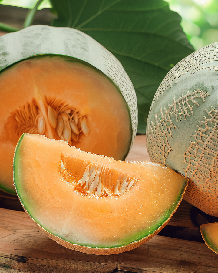 Charentais Melon Seeds Cucumis Melo Early French Variety