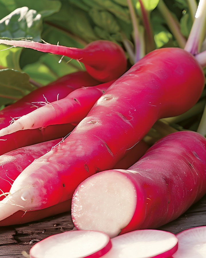 Radish Seeds Flamboyant 3 Raphanus Sativus Long Tapered Roots
