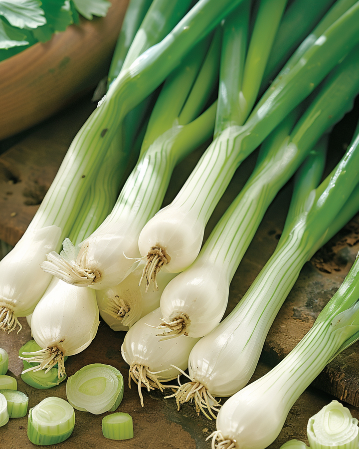 Spring Onion Seeds Allium Fistulosum Ishikura Long Stalk Variety